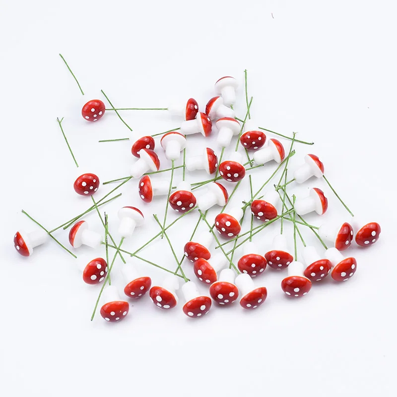 Plant Parent Gifts - 10/30/50 sztuk PE grzyby sztuczne rośliny