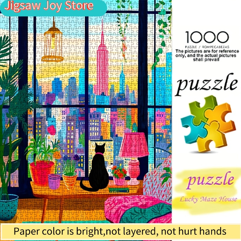 Puzzle papierowe DIY, Nocny wi – Plant Parental recenzja i cena