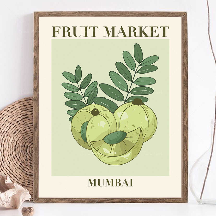 Wydruk na rynku owoców, plakat – Plant Jackfruit recenzja i cena